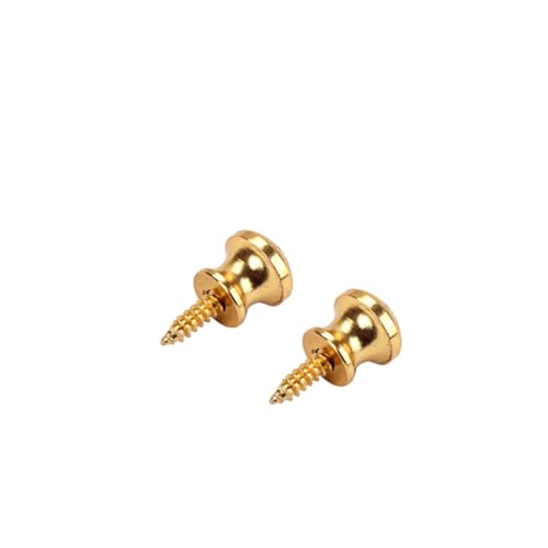 Toyvian 2 Pc Guitar Strap Buckle Set Metal Guitar Strap Locks for Electric Acoustic Folk