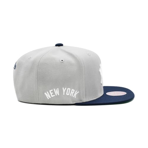 Gorra Snapback New York Yankees Gris y Azul Marino miniatura 2