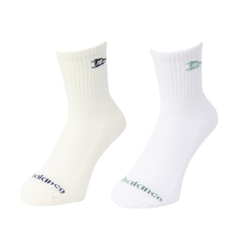 new balance(ニューバランス) ユニセックス 靴下 バーシティペナントアンクルソックス2P (LAS51342) 2枚 2パック 2足