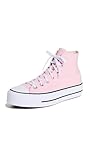 Converse Women's Chuck Taylor All Star Lift Sneakers, Donut/Glaze/White/Black, 8 Medium US