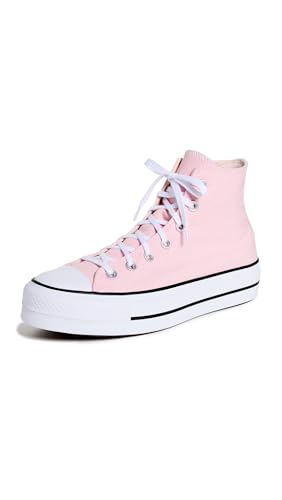Converse Women's Chuck Taylor All Star Lift Sneakers, Donut/Glaze/White/Black, 8 Medium US