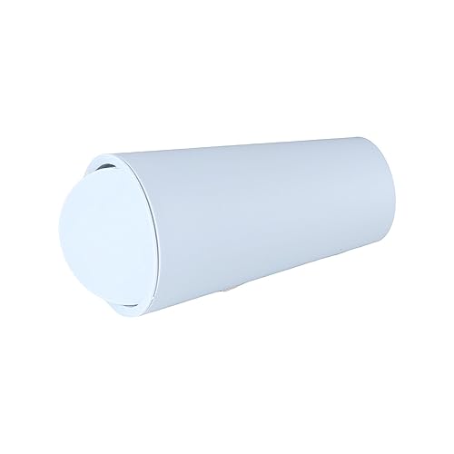 Bote de basura mini de escritorio con tapa giratoria azul miniatura 3