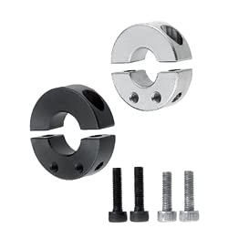 Shaft Collars - Side Mount, Slit Two Piece Clamp-On 20mm 1pc
