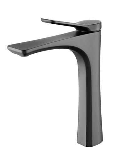Robinet de lavabo en laiton QTANZIQI mitigeur eau chaude et froide pour hotel
