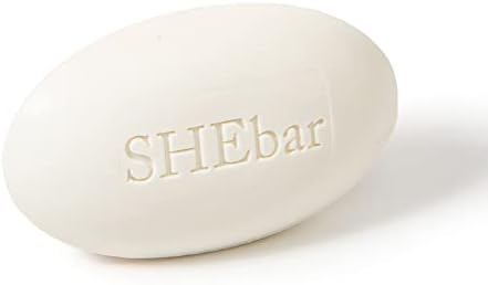 Joylux - SHEbar, Feminine Cleansing Bar, Yoni Bar, pH-Balanced Formula, Clean & Gentle Ingredients, Velvety Texture, Light Mandarin Scent, Rich in Essential Oils (3.2oz)