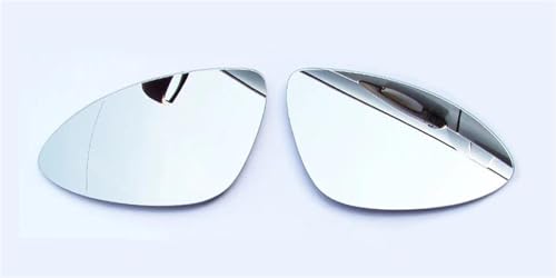 カイエン 2011-2014 用 カーアクセサリー リアビュー反射レンズ ガラスサイドミラーレンズ 付きカーミラー(2PCS left and right)