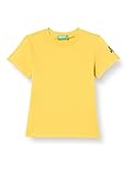 100% algodón United Colors of Benetton T-Shirt 3i1xc13e1 Camiseta, Amarillo 0l3, 2 Años para Bebés