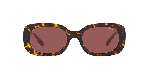 Coach Women's Hc8358u Universal Fit Oval Sunglasses