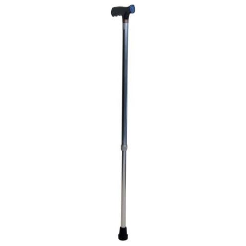 Walking Aluminum Cane Stick with Wood Handle -Adjustable- New Cover