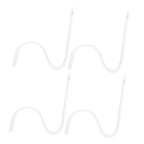 Cabilock Acrylic Shoe Display Stands 4 Pack Shoe Risers for Shop Home Hotel Random Style