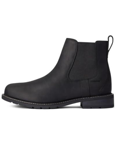 Ariat 100383467.5EE Men's Wexford Waterproof Chelsea Boot Black 7.5EE2