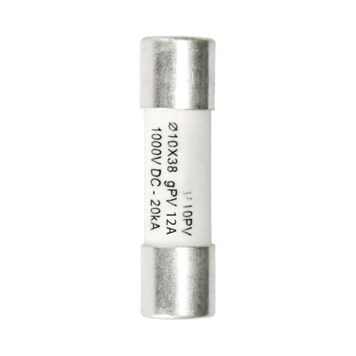 Fusible PV-10 1000V 12A pour éviter la surchauffe des câbles solaires 10x38