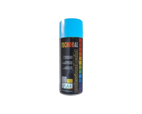 TECNORAL - Bombe de peinture aérosol - Bleu Azur