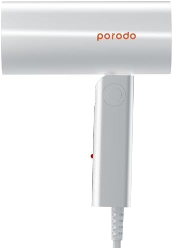 PorodoLifestyle Flodable Mini Hair Dryer 1300W - White