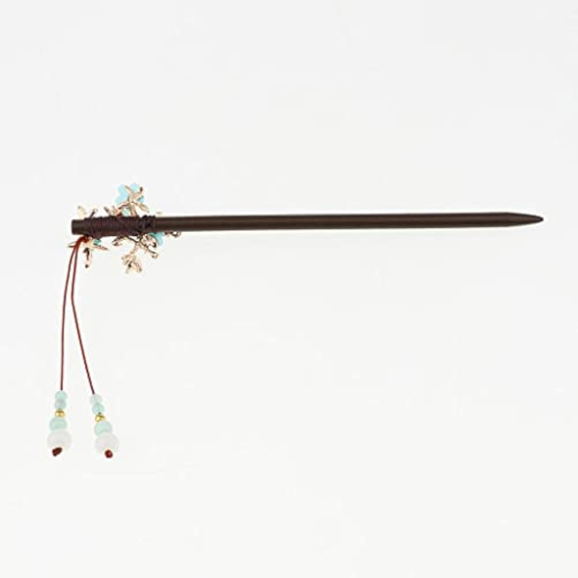 3pcs Classic Hairpins with Artificial Gemstone Tassels