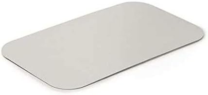 100 x R65L 2 Servings Aluminium Baking Pans - Disposable Food Baking Moulds with Lids Disposable Trays
