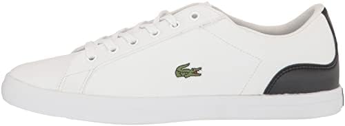Lacoste Kids Legacy Lerond Sneaker, WHT/BLK, 5 US Unisex Toddler | Image 7
