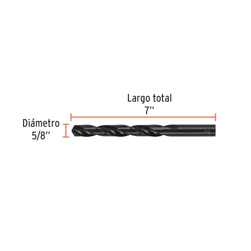 Broca 5/8 para metal 9 Imagen adicional