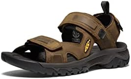 KEEN Men's Targhee 3 Open Toe Hiking Sport Sandal, Bison/Mulch, 15 | Image 2