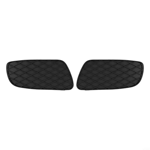Cubierta de la lámpara antiniebla de la rejilla del parachoques inferior delantero para SMARTs Fortwo 451 (2008-2012) - Moldura exterior ABS, OEM 4518260124/4518260224