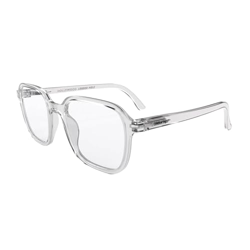 Image of LONDON MOLE Hollywood thin lightweight reading glasses | Sleek square frame | Contemporary minimal style | Men and women