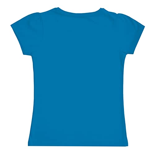 Image of X2O Girls Half sleeeves Cotton Tshirt with Cute Prints and Colorfull (Unicorn)(Pack of 1)