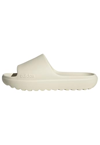 adidas Unisex-Adult Adilette Lumia Sportswear, Wonder White/Wonder White/Wonder White, 8