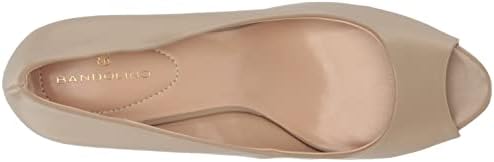 Bandolino Women's Rainaa Pump, Café Latte, 6 | Image 4