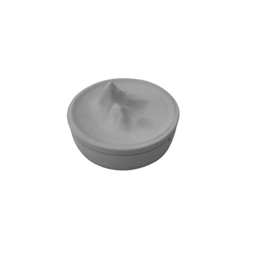 Decorativo Moderno Cenicero con tapa Cenicero de hormigón de agua dulce Cenicero de mesa Adecuado for sala de estar Oficina Jardín al aire libre Café Hotel Cigarrillos Cenicero Eliminación(Grey)