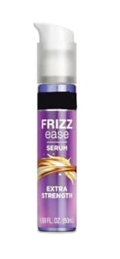 Ease Extra Strength Hair Serum, Anti-Humidity Spray with Coconut Oil, Frizz-Free Hair, for Thick and Coarse Hair, with Argan, Coconut, and Moringa Oil for Heat Protection 1.69 oz