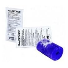 Metrex MetriSponge Instrument Pre-Cleaning Sponge, Contoured Design for Cylindrical Devices & Endoscopes, One-Time Use, Pack of 25 10-4025