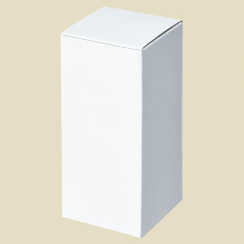 【10枚】ギフトボックス ホワイト 7.5×7.5×17cm【 ギフト ラッピング ボックス 箱 白 ダンボール約1.5mm厚 ストア・エキスプレス 】 61-286-2-4_36092-363