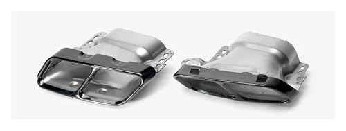 Silencieux d'échappement Mercedes A45 AMG embout de pot double quad noir