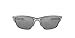 Oakley Men's 0OO9153 Rectangular Sunglasses, Slate Iridium Lens , Silver