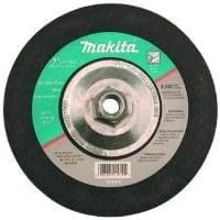 Makita 741415-b-10 Hubbed muela abrasiva (9 pulgadas, paquete de 10 unidades