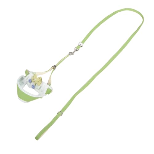 Hohopeti Cute Dog Leash Harness Set Cat Leash and Harness Adjustable Straps Sturdy for Dog Walking and Training
