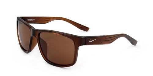 Nike Cruiser Square Sunglasses, Oak/Brown, 59 mm
