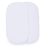 Delta Children Fitted Bassinet Sheet Set, 2-Pack – Compatible with The Following Delta Children Bassinets: 25020, 25021, 25022, 25602 and 25023