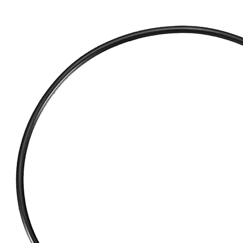 QUARKZMAN 5 Stücke Nitrilkautschuk Gummiringe O-Ring Dichtungsring 80mm x 76mm x 2mm für Wasserhahn Klempner Reparatur Dichtung Verbindung, Schwarz