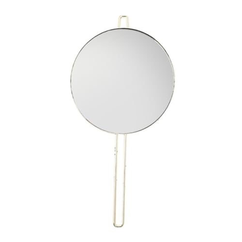 Espejo de maquillaje redondo para pared y mano