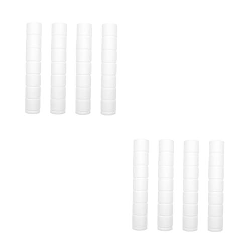 Tofficu 8 piezas Filtro de Agua Desmontable para Ducha Profesional Filtro de Aspersor para Eliminar Impurezas Sedimentación y Compatible con Cabezales Estándar Fácil Limpieza y Duradero