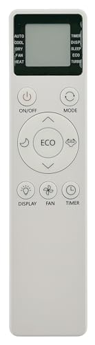 OEM Replacement Remote Control Compatible for EQK/Emerson Quiet Kool Windows A/C Air Conditioner