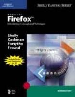 Mozilla Firefox: Introductory Concepts...