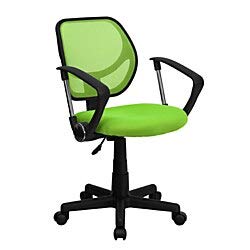 Flash Furniture Neri Low Back Green Mesh Swivel Task Office Chair With Arms #TOP14