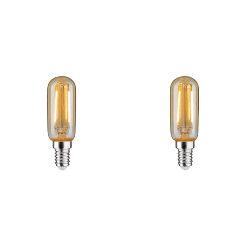 Ampoule bougie LED E14 dorée Paulmann éclairage chaud 1700K