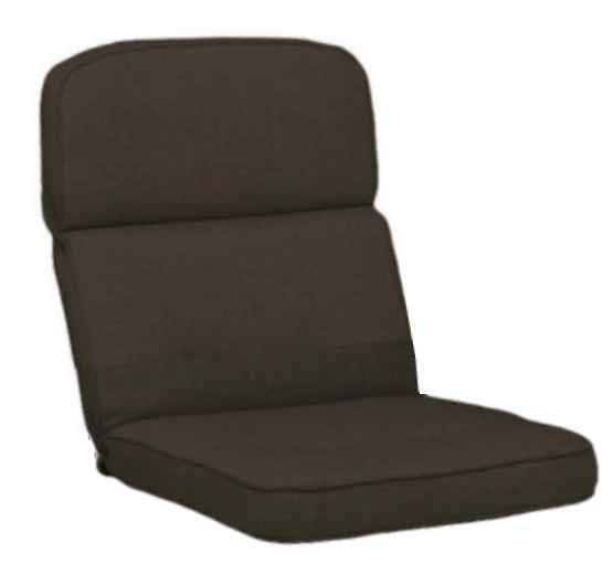 KETTtex EXKLUSIV Auflage Niederlehner Taupe I Gartenstuhl Polster 100x50x7cm I KTH3 Sitzauflage weich & pflegeleicht I UV-beständige Stuhlauflage I Sitzkissen...