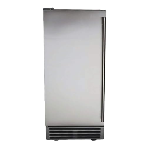 Rcs 26 Lb. Outdoor Ice Maker - Stainless Steel