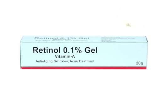 Pack of 2 Retinol Gel 0.1 Vitamin A anti aging skin tightening gel 20g