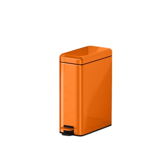 Youluck �S�~�� �ӂ��t���w��h�~ �X���� �X�e�����X �S�~�� 10L/15L/18L������� �y�_���� ���ݔ����� ������ �ȃX�y�[�X �L�b�`���A���r���O���[���A�g�C���A�o�X���[���p (15L,17*27*44.5CM) (�I�����W�F,10L�i14