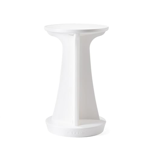 Step2 Vero in-Pool High-Top Bistro Table 42 in. Outdoor Bar-Height Table for Pool Ledges up to 36 in. of Water UV-Resistant White